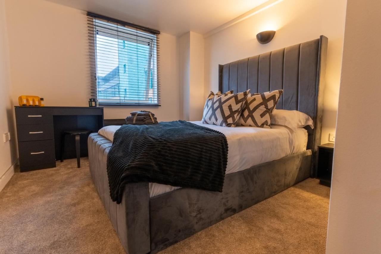Jpg Theatre Suite - High Floor Mcr Luxe Apartment W Balcony Canal Views Manchester Zewnętrze zdjęcie